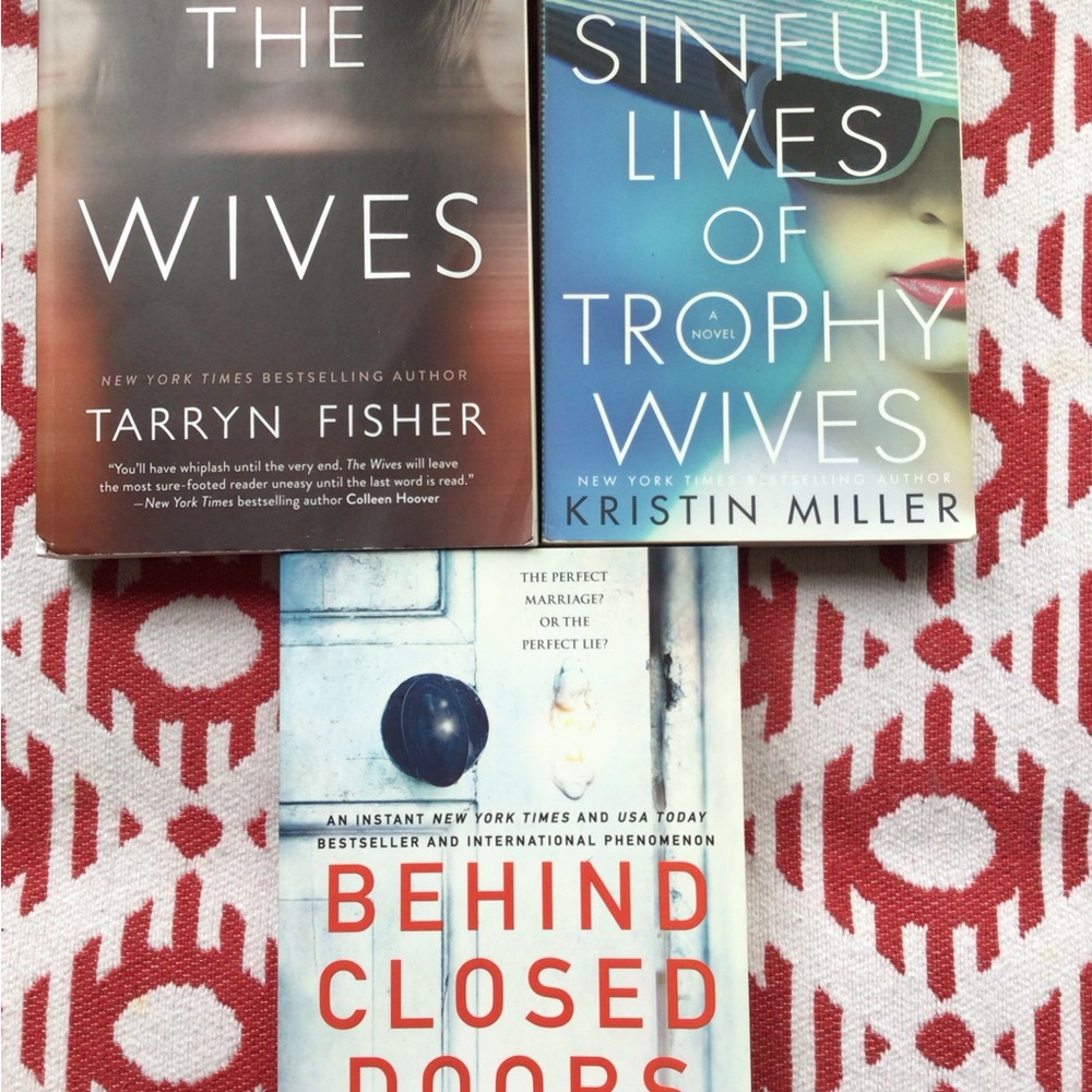The Wives, Sinful Lives of Trophy Wives, Behind Closed Doors Fun Thriller Books